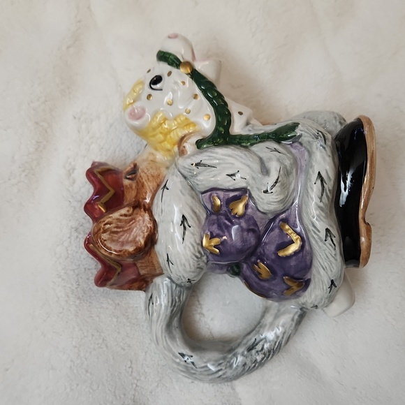 Fitz And Floyd 1992 Mouse king creamer - Picture 4 of 8